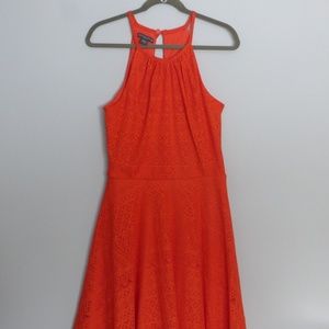 Covington racer-back spring dress